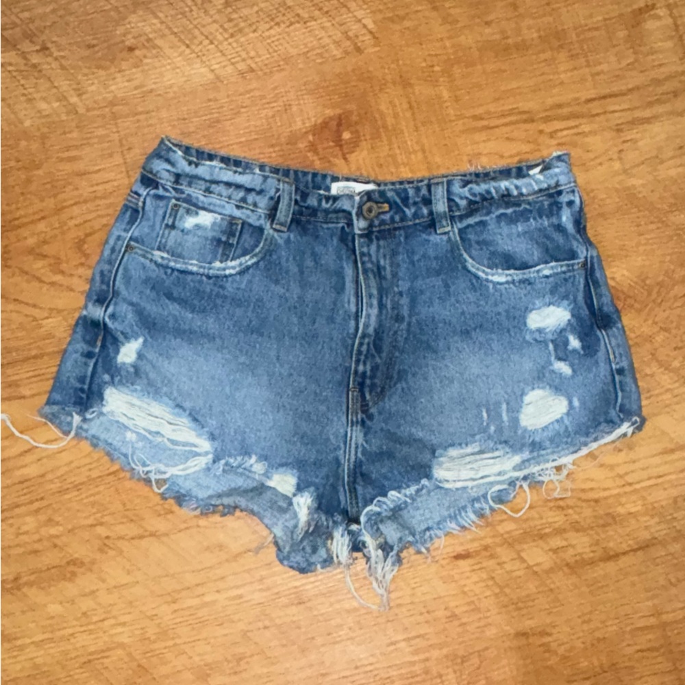 High waisted Zara Jean shorts